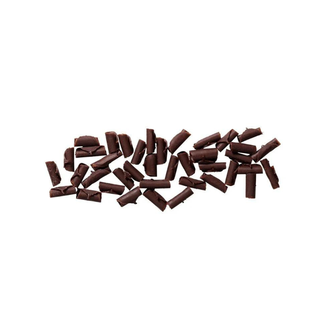 Belgian Dark Chocolate Curls - Papagino Foods Inc.