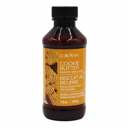 LorAnn Oils Cookie Butter, Bakery Emulsion - 4 OZ #0776-0806 - Papagino Foods Inc.