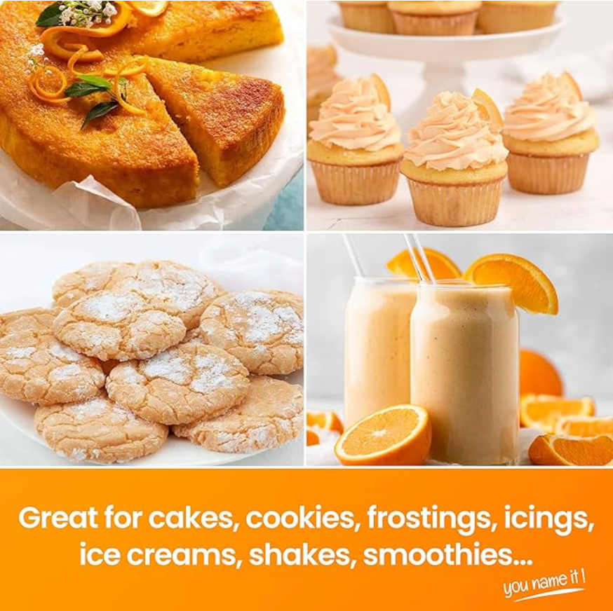 LorAnn Oils Orange (Natural), Bakery Emulsion - 16 OZ #0760-1000 - Papagino Foods Inc.