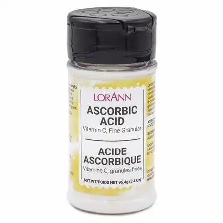 LorAnn Oils Ascorbic Acid 3.4 oz. jar # 6015-0600 - Papagino Foods Inc.