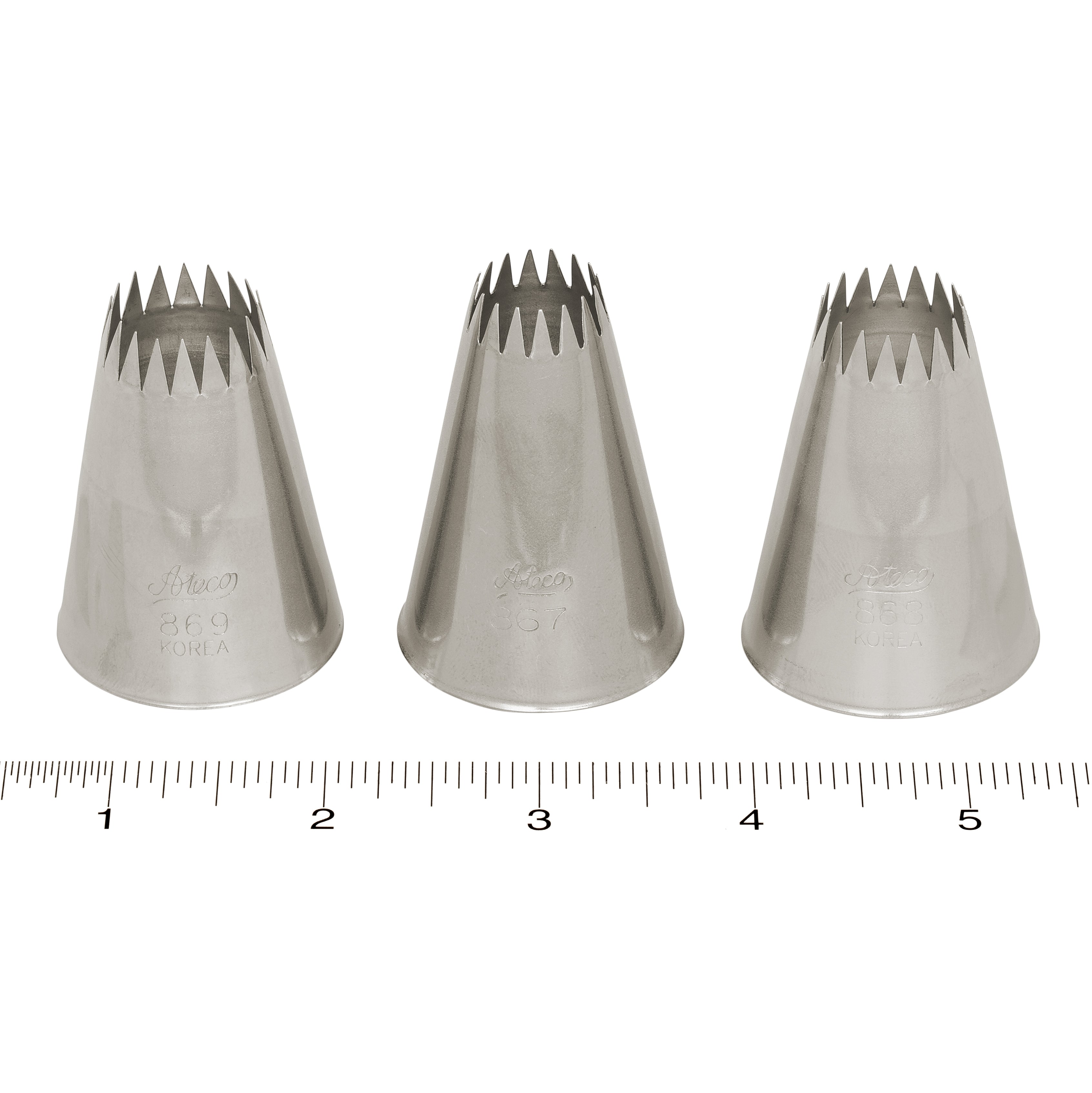 Ateco Pastry Tip French Star #867 - Papagino Foods Inc.