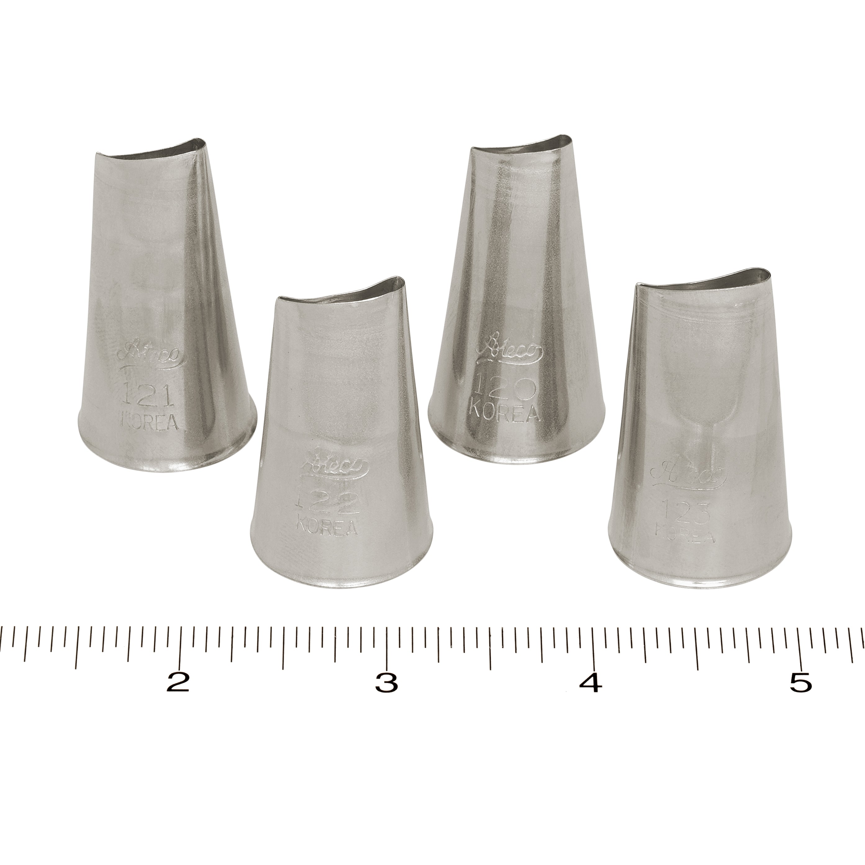 Ateco Pastry Tube Large Rose #121 - Papagino Foods Inc.