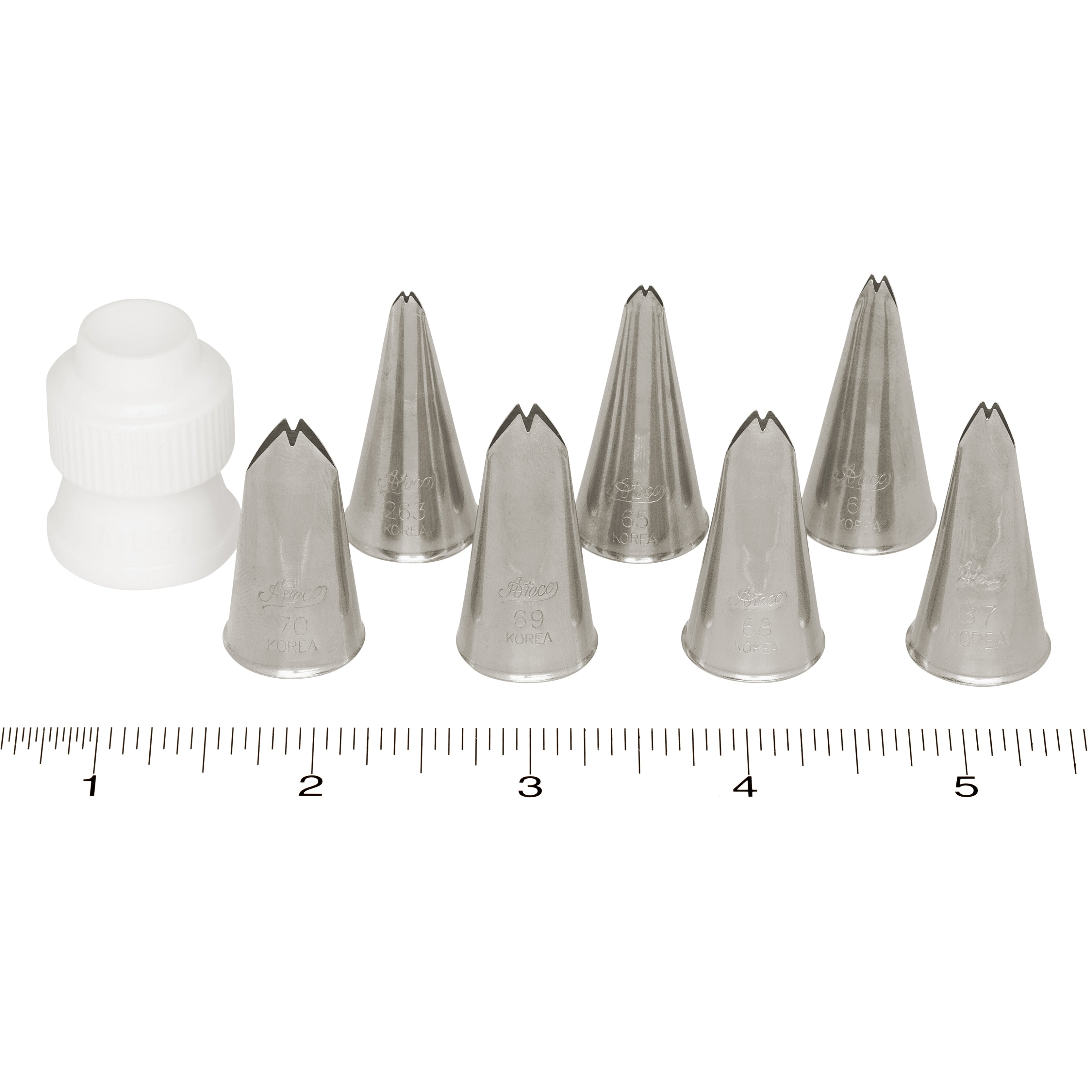 Ateco Pastry Tube Small Leaf #69 - Papagino Foods Inc.