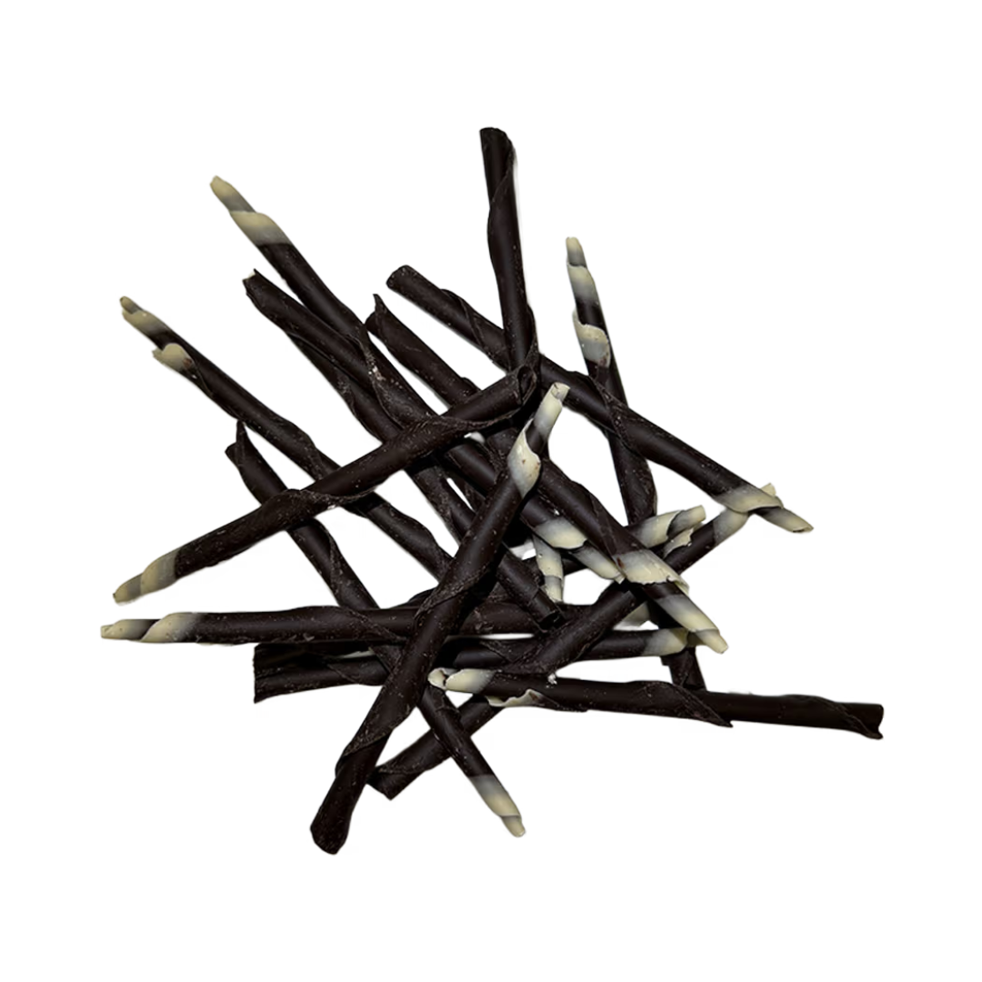 Barlo White Chocolate Tipped dark Pen 600 gms 4.53 inches 160 pcs - Papagino Foods Inc.