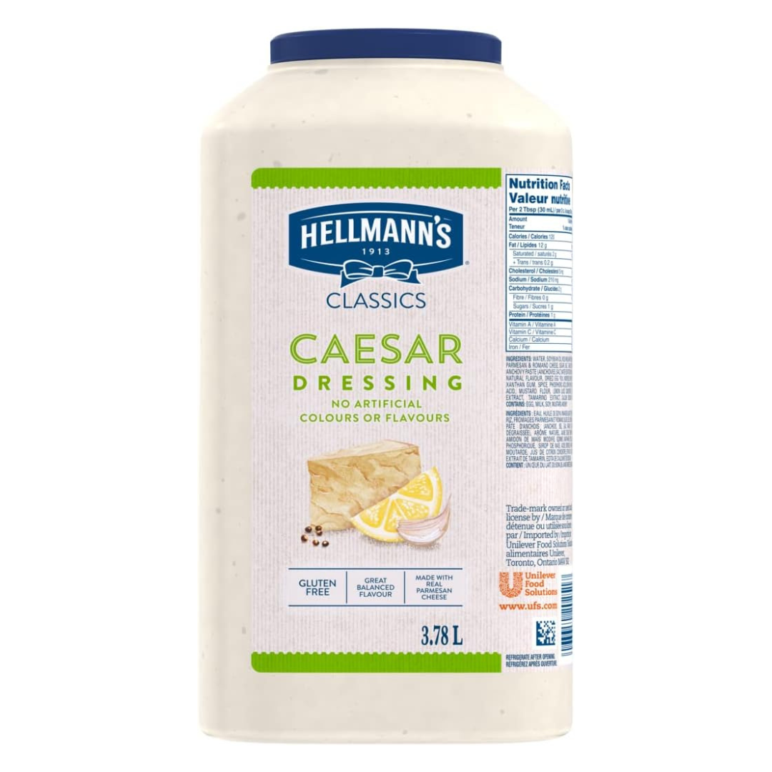 Hellmann's - Creamy Caesar Dressing 3.78 L - Papagino Foods Inc.