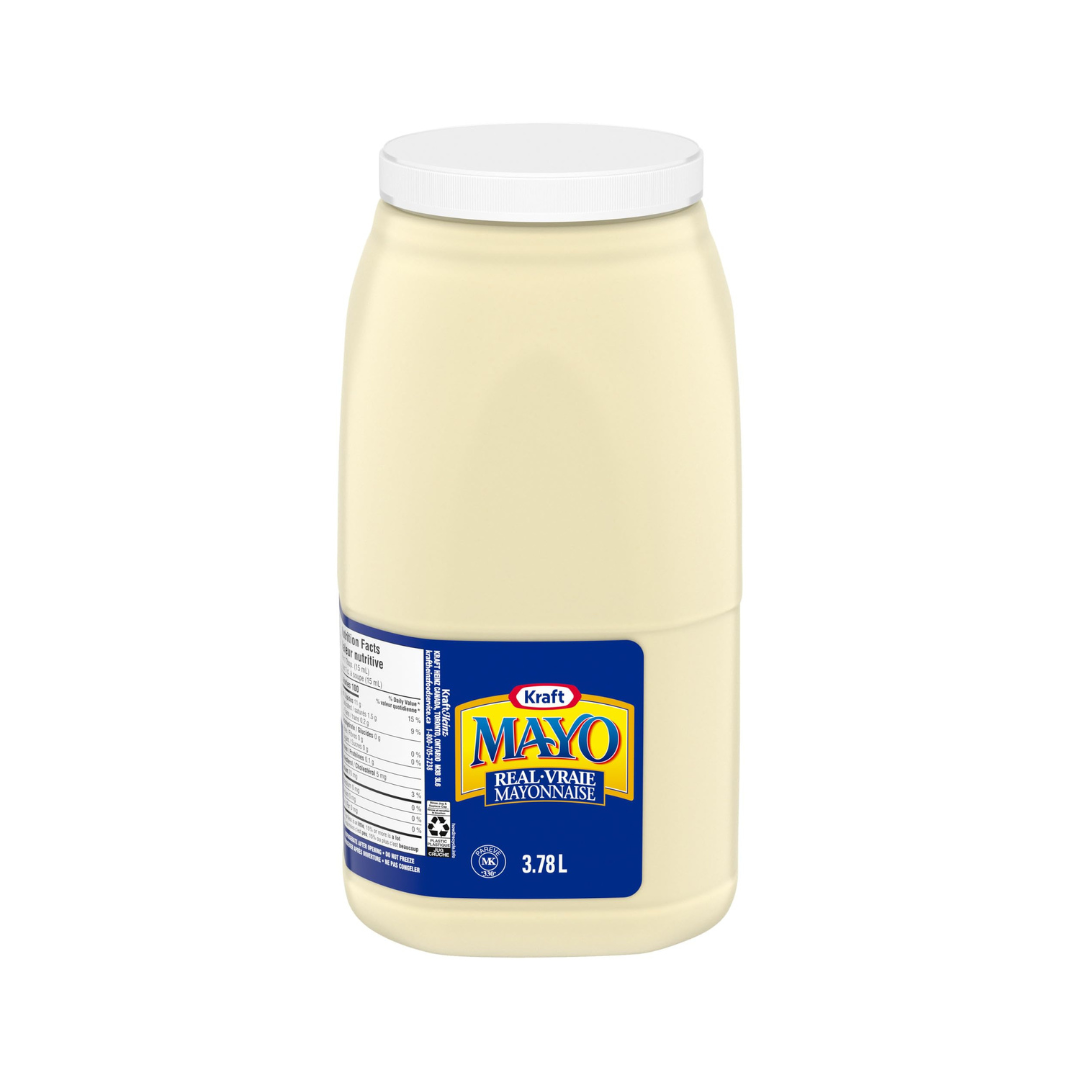 Kraft - Mayo Real Mayonnaise 3.78 L - Papagino Foods Inc.