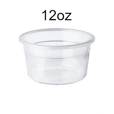Maple Leaf 12oz Clear Deli Containers – H2812 – 500 pcs - Papagino Foods Inc.