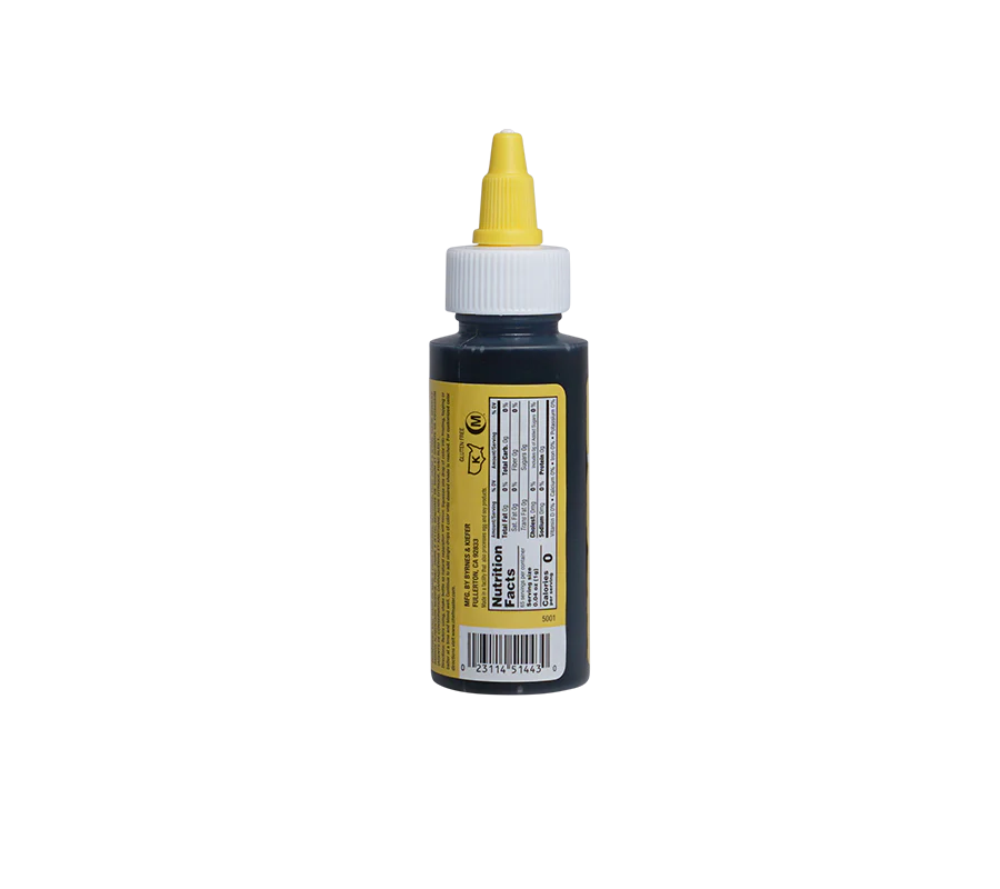 Papagino Foods Inc. Chefmaster Gold Liqua-Gel Food Coloring in 2.3 oz bottle, vibrant gold gel color for baking and decorating.