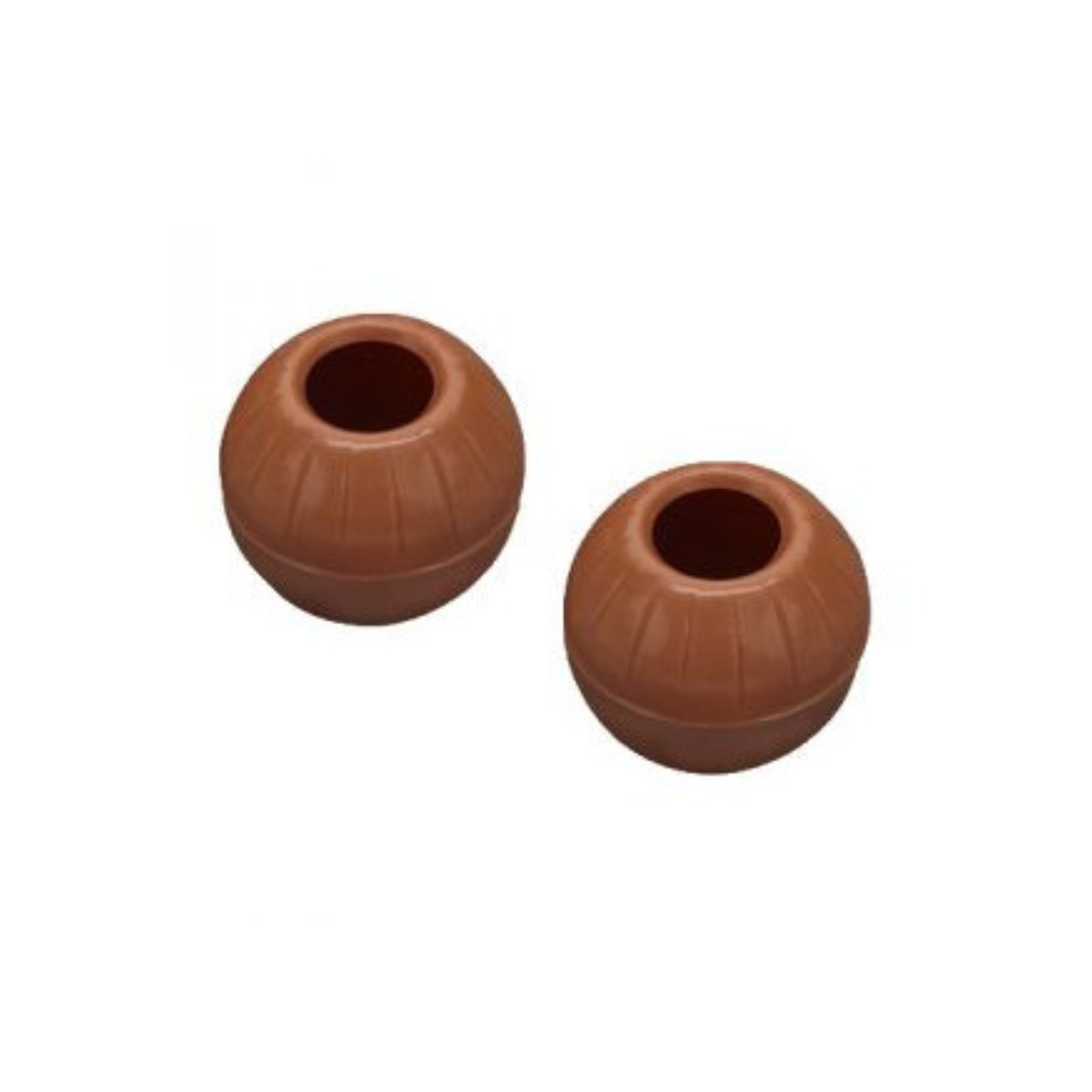 Truffle Shell - Milk Keller Brand 504 Pieces (DELICATE ITEM/PICKUP ONLY) - Papagino Foods Inc.