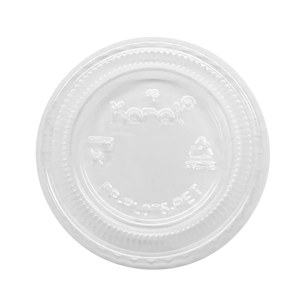 Chartland Plastic Lid for 0.5, 0.75 & 1oz Portion Cups - Papagino Foods Inc.