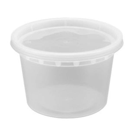 Hofmann 16oz Clear Deli Containers (HT16) - Papagino Foods Inc.