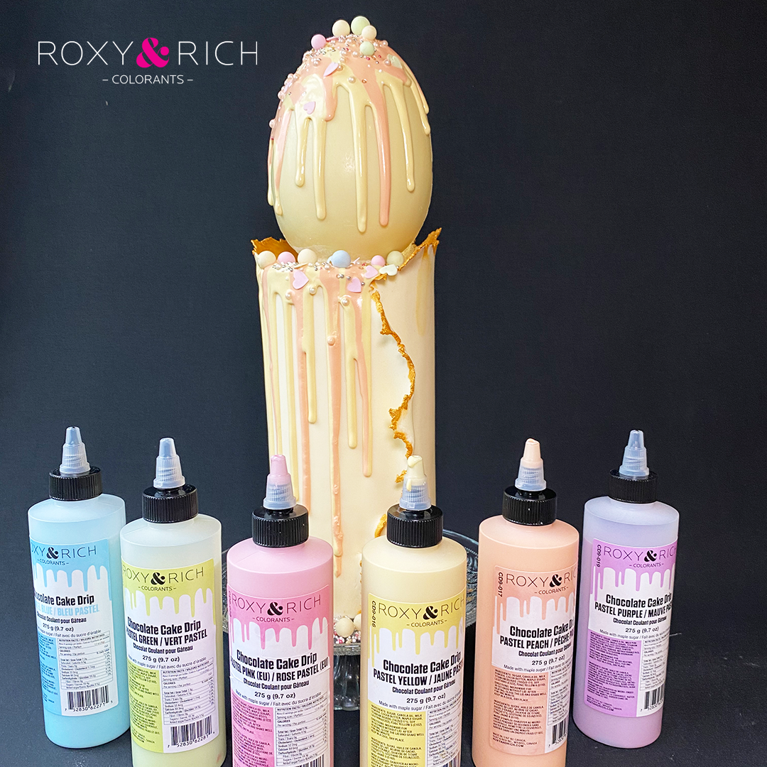 Roxy & Rich Cake Drip Pastel Green (# CD9-021) - 9.7 OZ - Papagino Foods Inc.