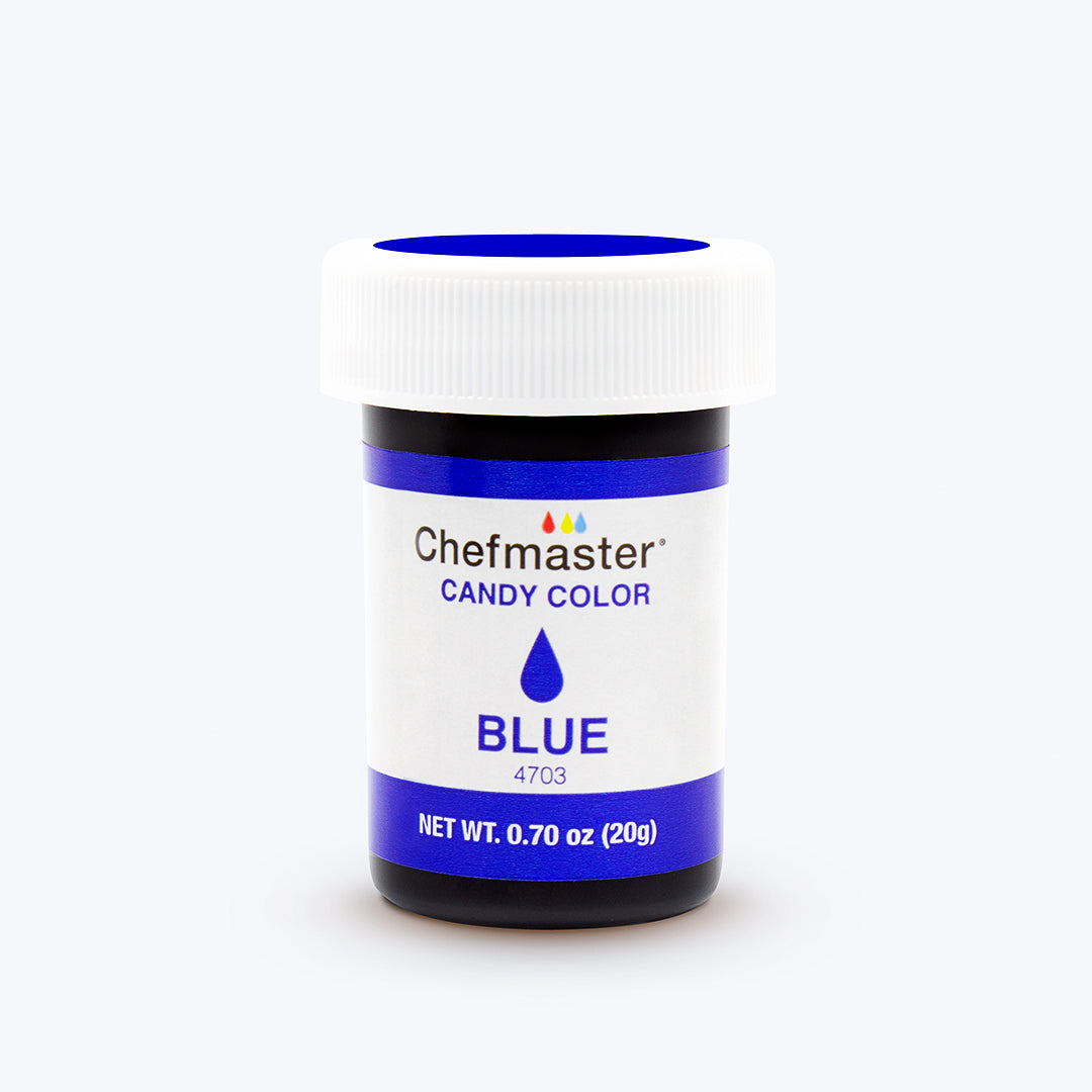 Chefmaster Candy Color Blue .70 oz - Papagino Foods Inc.