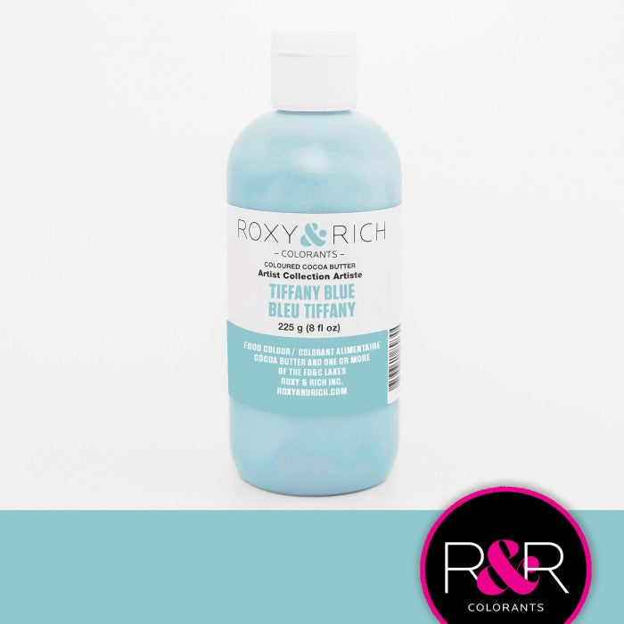 Roxy & Rich Cocoa Butter Tiffany Blue (# BC8-028) - 8 OZ **BBD July 2024** - Papagino Foods Inc.