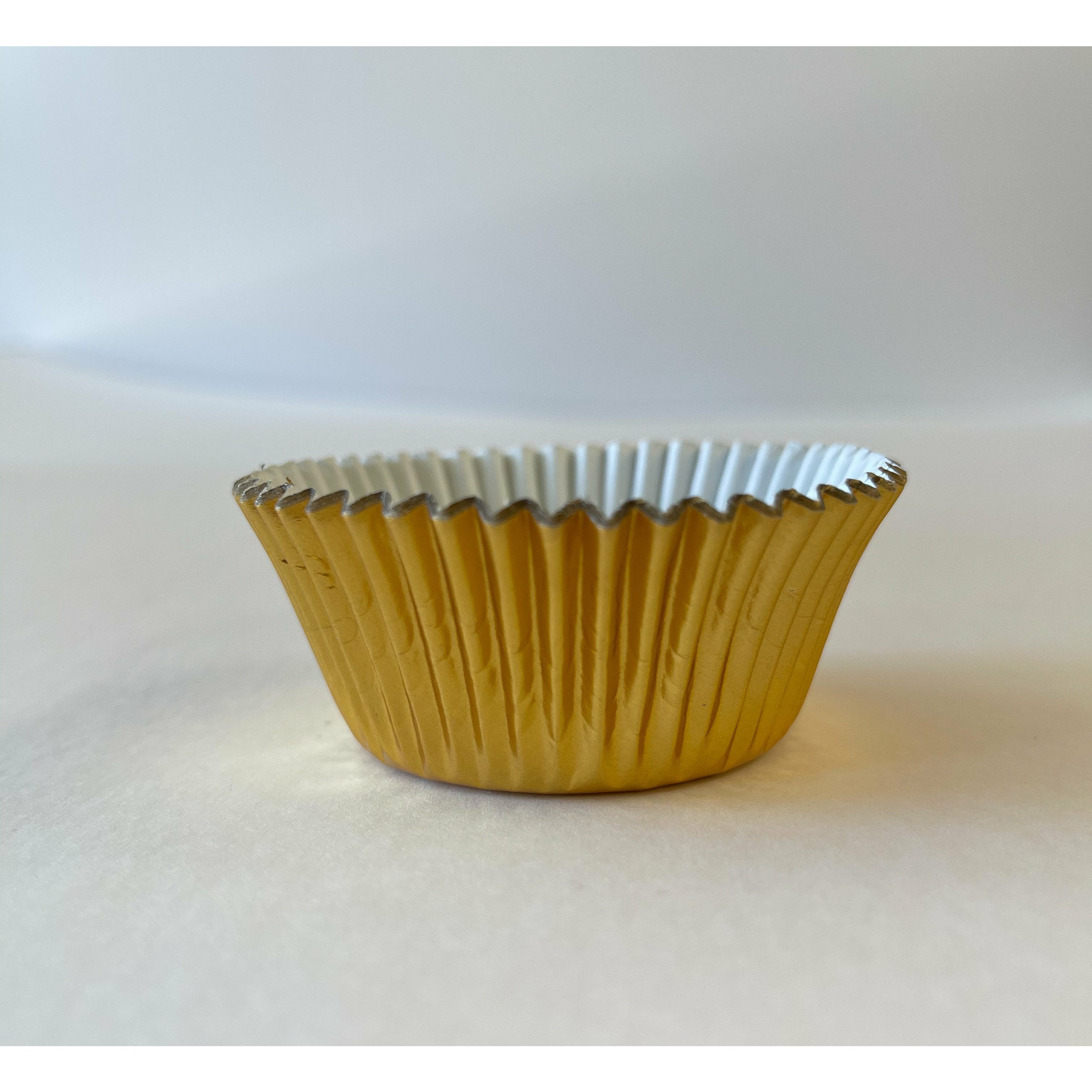 Regular Gold Foil Cupcake Liners - Papagino Foods Inc.