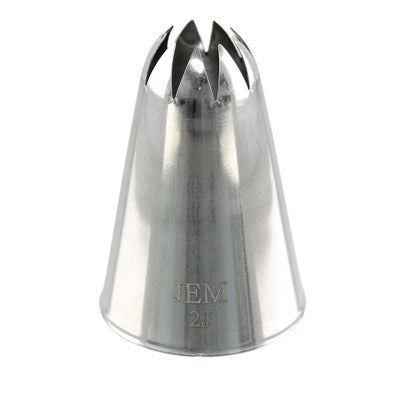 JEM Nozzle - Drop Flower Savoy Nozzle #2J #NZ2J - Papagino Foods Inc.