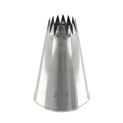 JEM Nozzle - Medium Fine Star Savoy #2ES #NZ2ES - Papagino Foods Inc.
