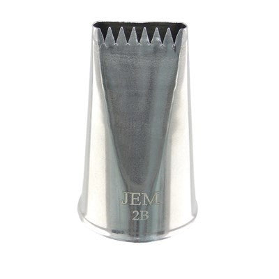 JEM Nozzle - Medium Ribbed/Plain Basket/Weave #2B #NZ2B - Papagino Foods Inc.