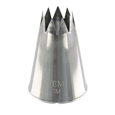 JEM Nozzle - Smooth / Ribbed Basketweave Nozzle #47 #NZ47 - Papagino Foods Inc.