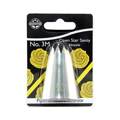 JEM Nozzle - Smooth / Ribbed Basketweave Nozzle #47 #NZ47 - Papagino Foods Inc.
