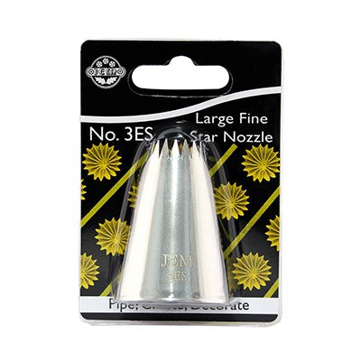 JEM Nozzle - Smooth / Ribbed Basketweave Nozzle #47 #NZ47 - Papagino Foods Inc.