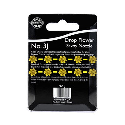 JEM Nozzle - Smooth / Ribbed Basketweave Nozzle #47 #NZ47 - Papagino Foods Inc.
