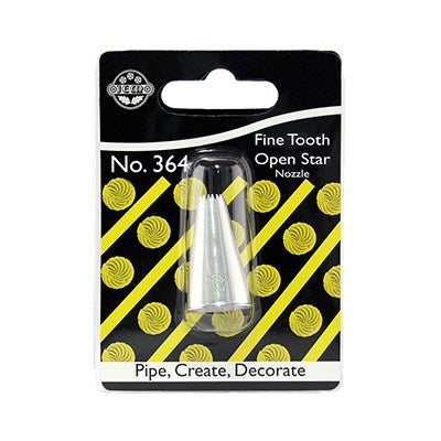 JEM Nozzle - Smooth / Ribbed Basketweave Nozzle #47 #NZ47 - Papagino Foods Inc.