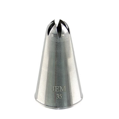 JEM Nozzle - Smooth / Ribbed Basketweave Nozzle #47 #NZ47 - Papagino Foods Inc.
