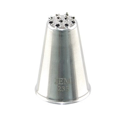 JEM Small Grass Piping Nozzle #233 #NZ233 - Papagino Foods Inc.