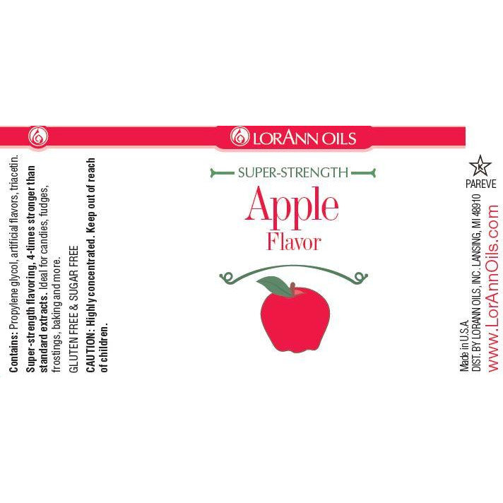 LorAnn Oils Apple Flavor - 1 OZ - Papagino Foods Inc.