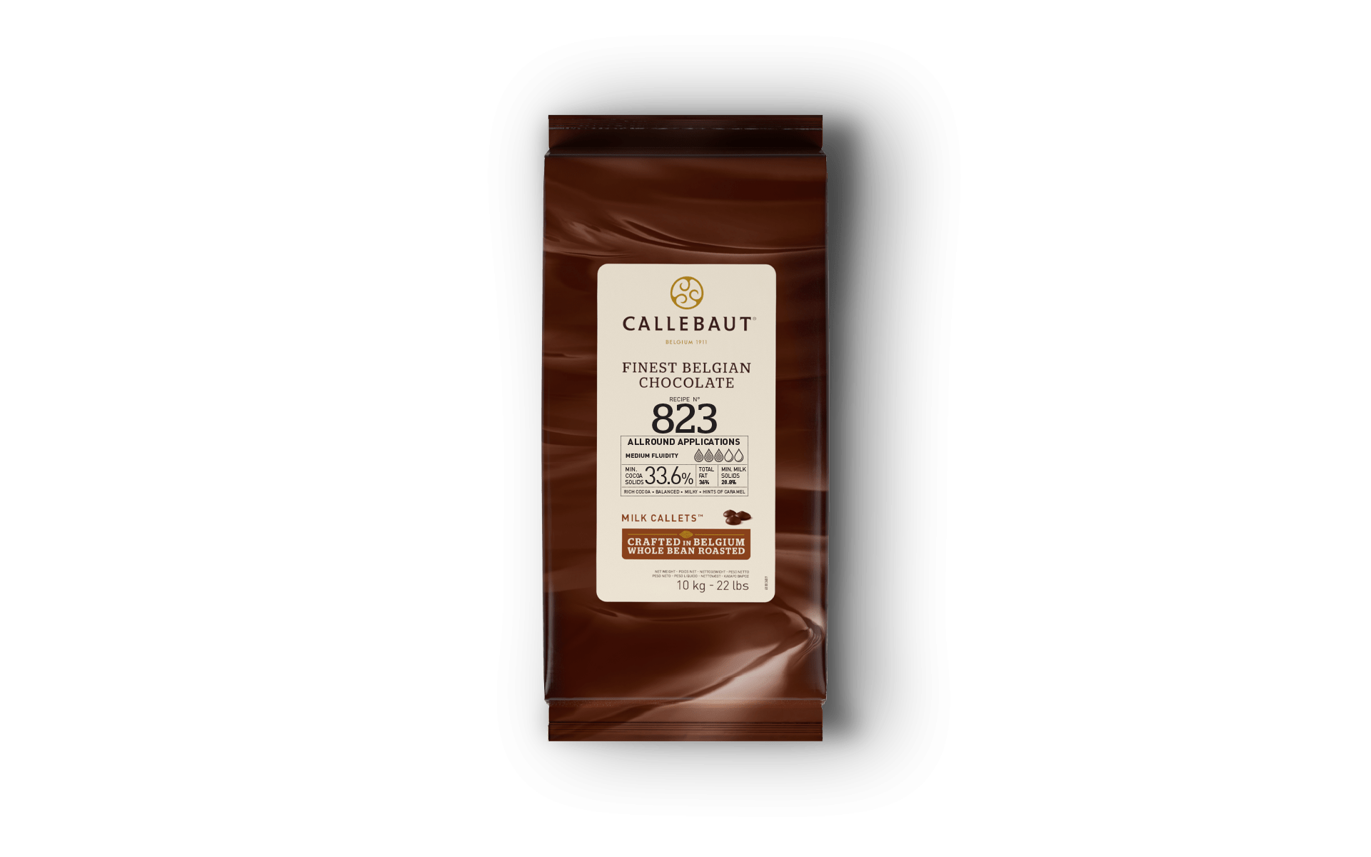 Callebaut Finest Belgian Milk Chocolate 823 10 kg  **Pickup Only OR Shipping At Your Own Risk** - Papagino Foods Inc. 