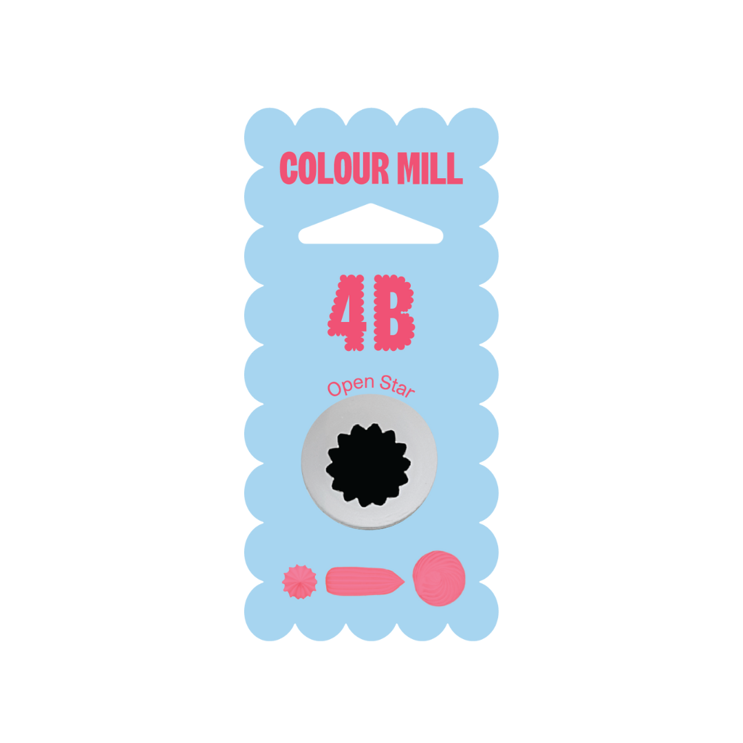 Colour Mill - 4B Medium Open Star - Papagino Foods Inc.