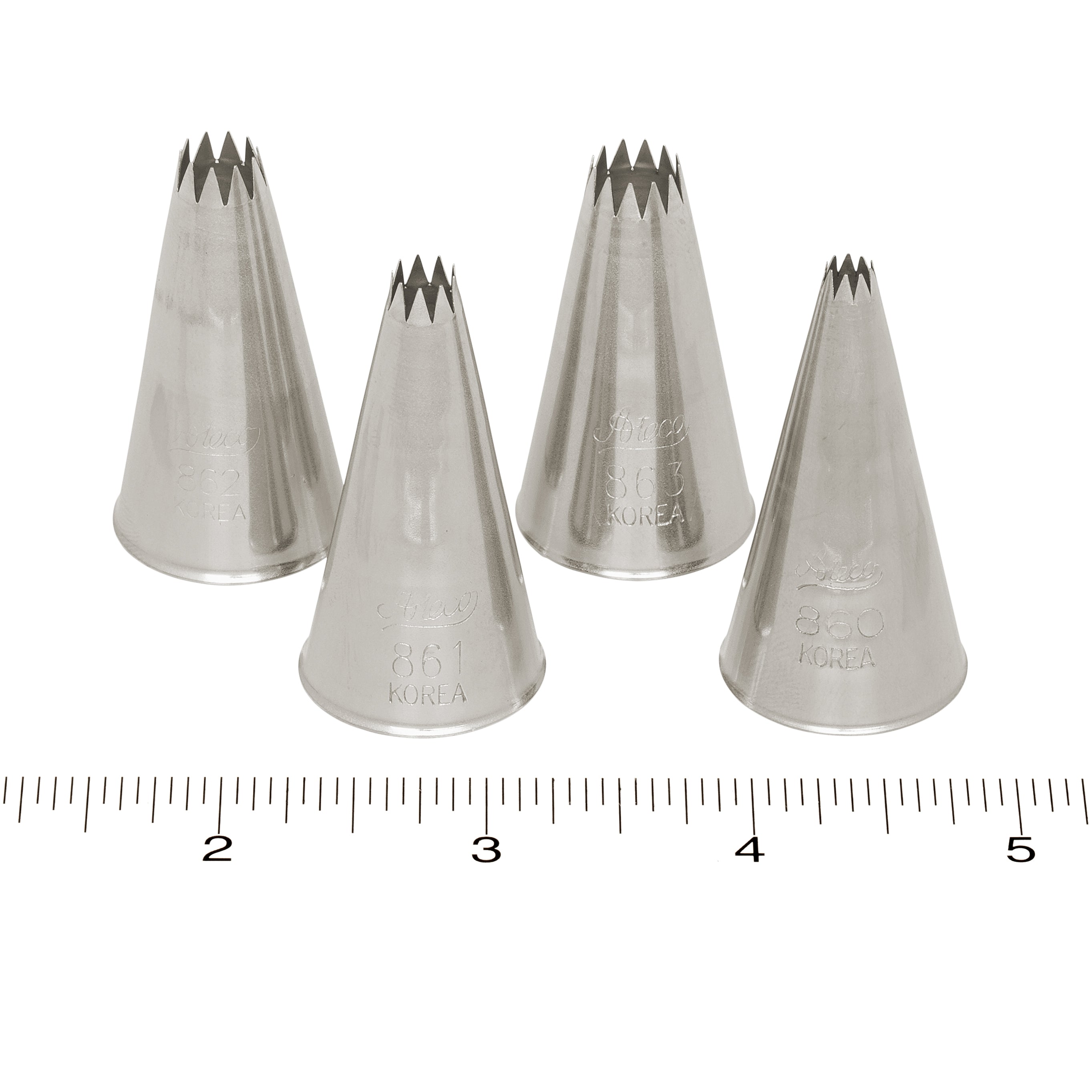 Ateco Pastry Tip French Star #863 - Papagino Foods Inc.