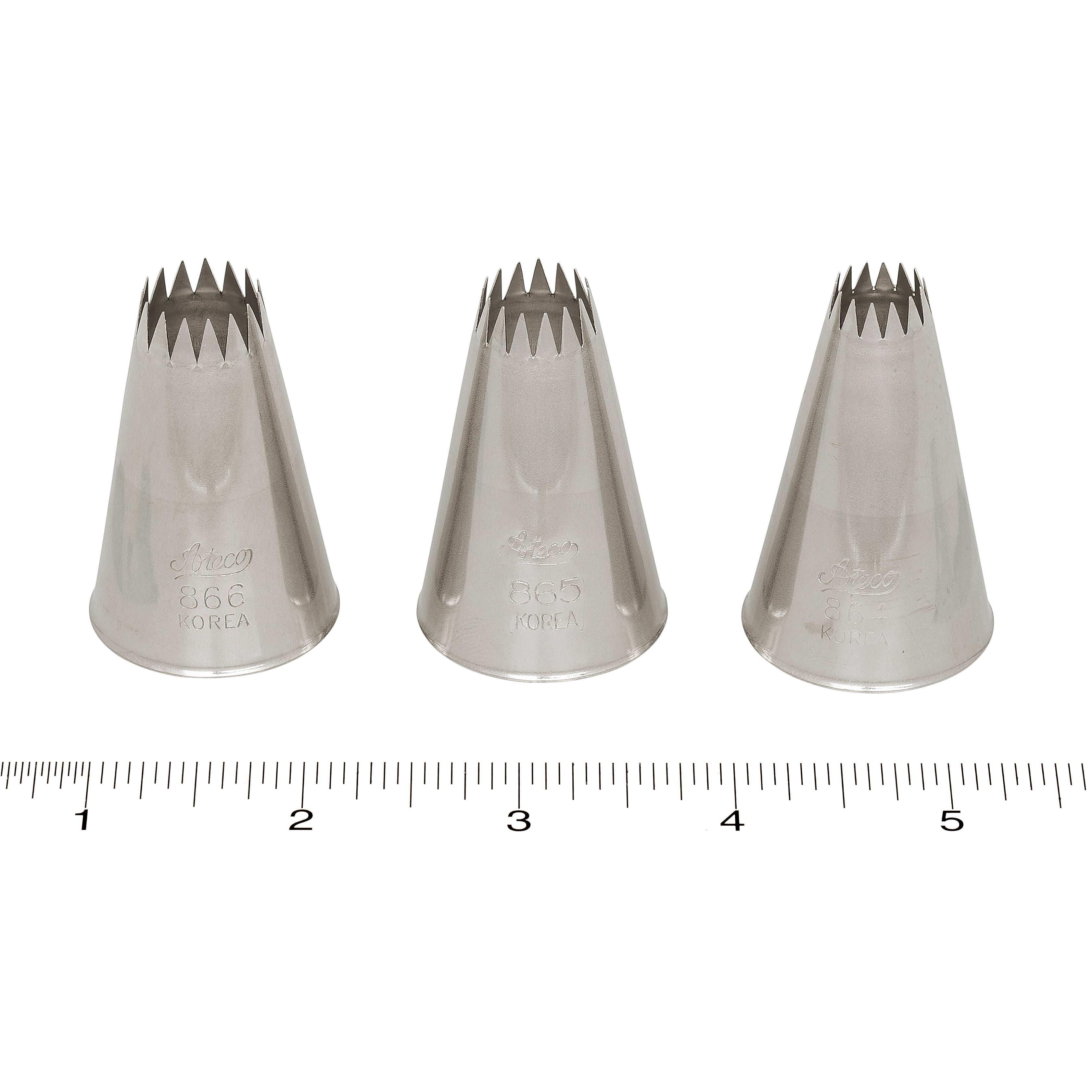 Ateco Pastry Tip French Star #864 - Papagino Foods Inc.