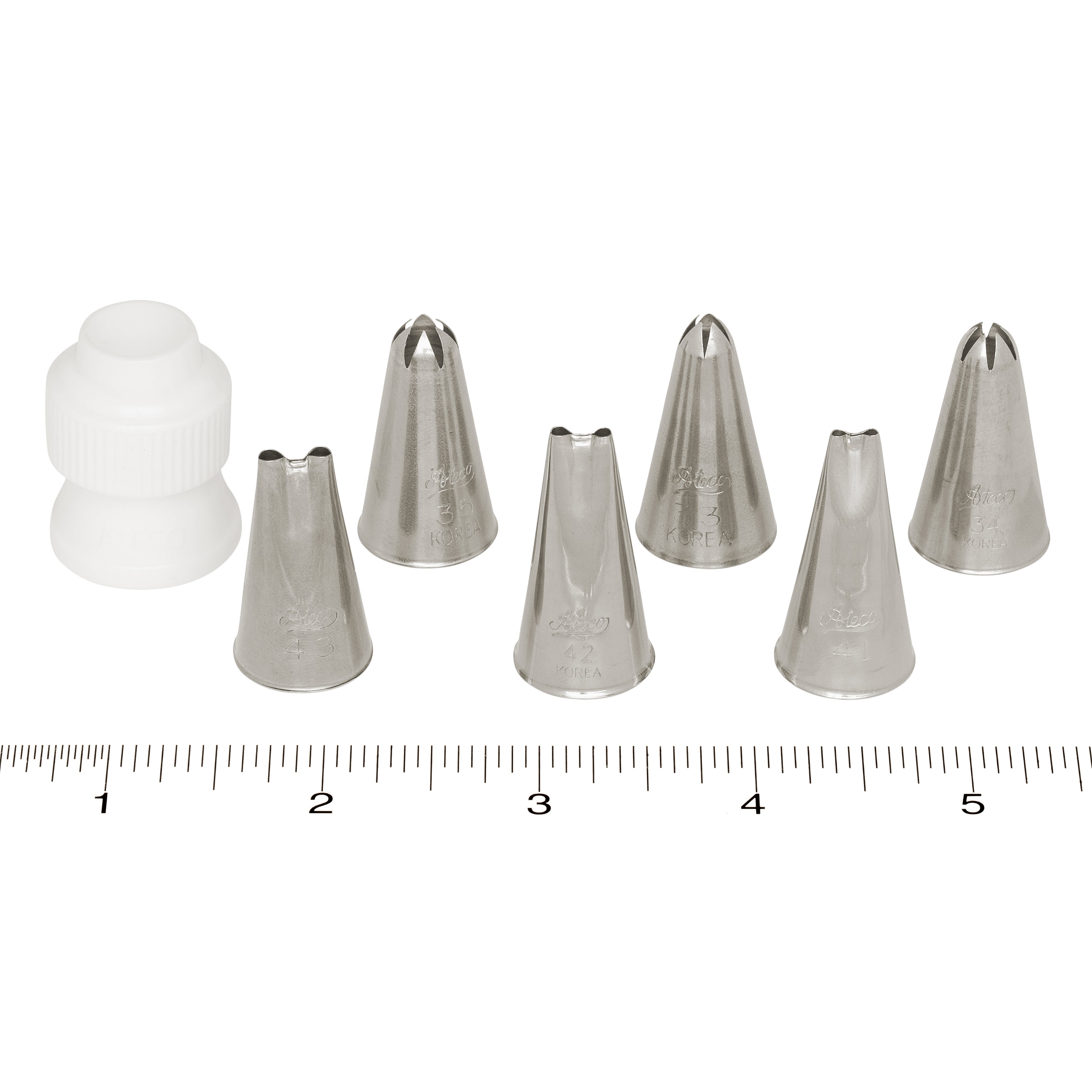 Ateco Pastry Tube 2 Holes #41 - Papagino Foods Inc.