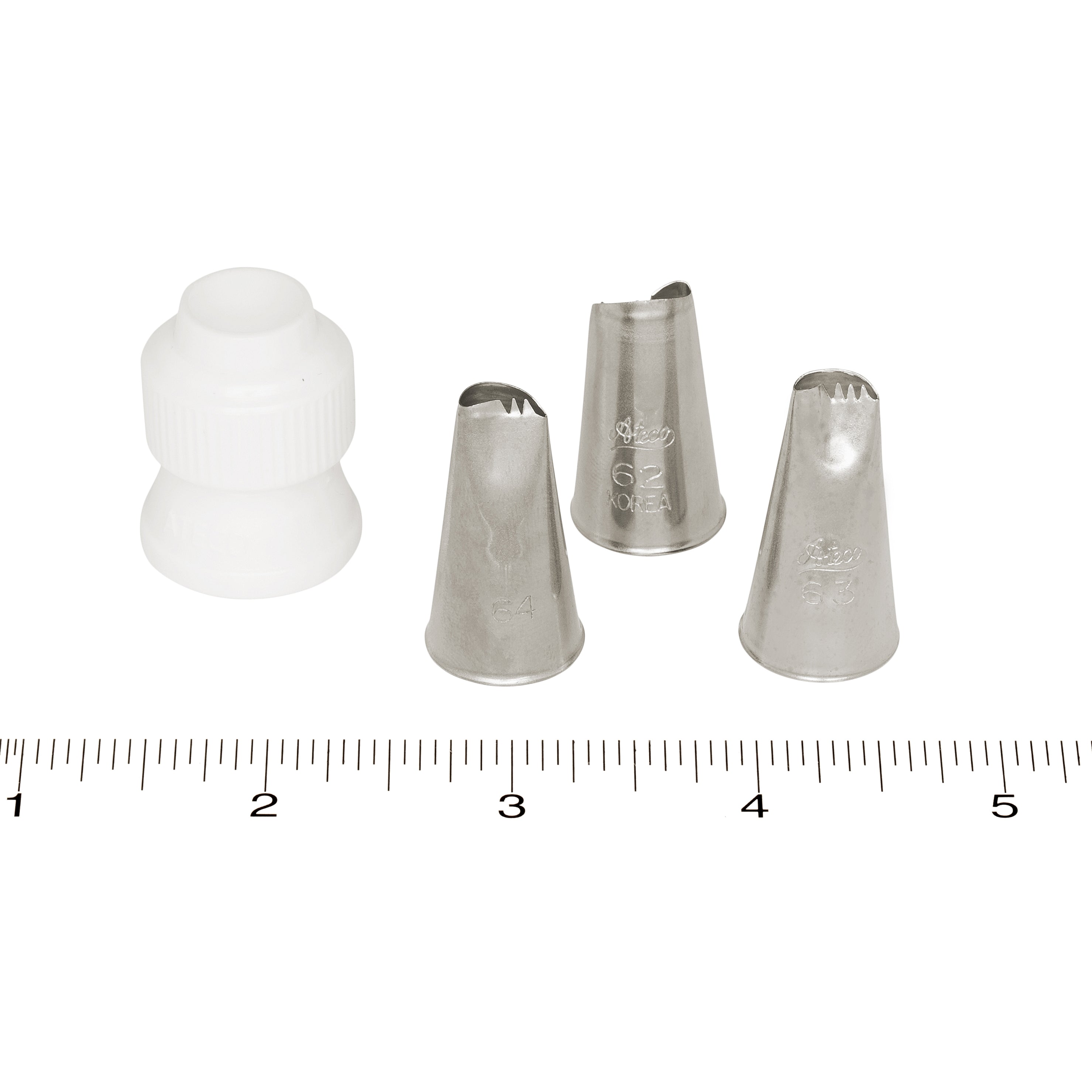 Ateco Pastry Tube Curved Petal #62 - Papagino Foods Inc.
