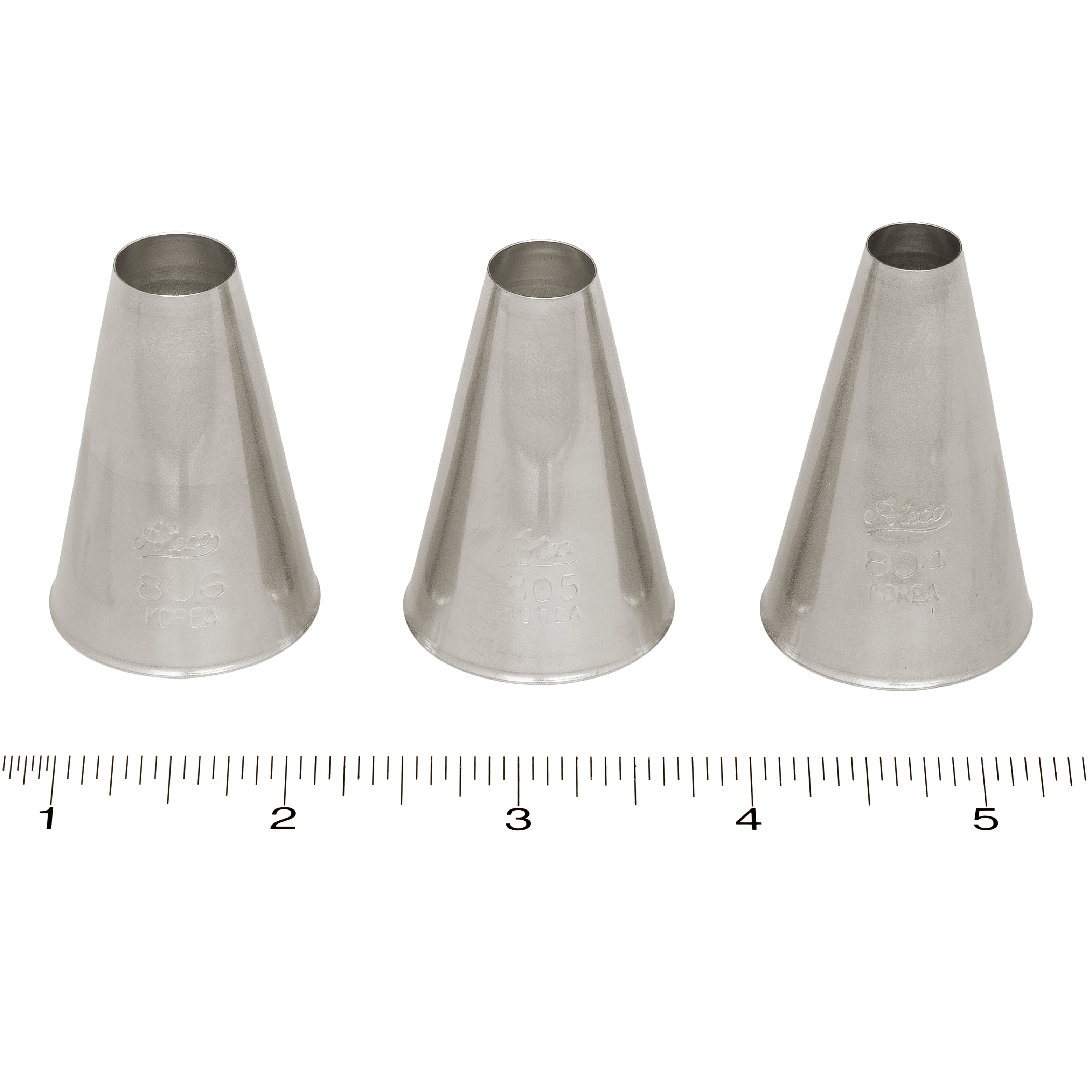 Ateco Plain Pastry Tube #804 - Papagino Foods Inc.