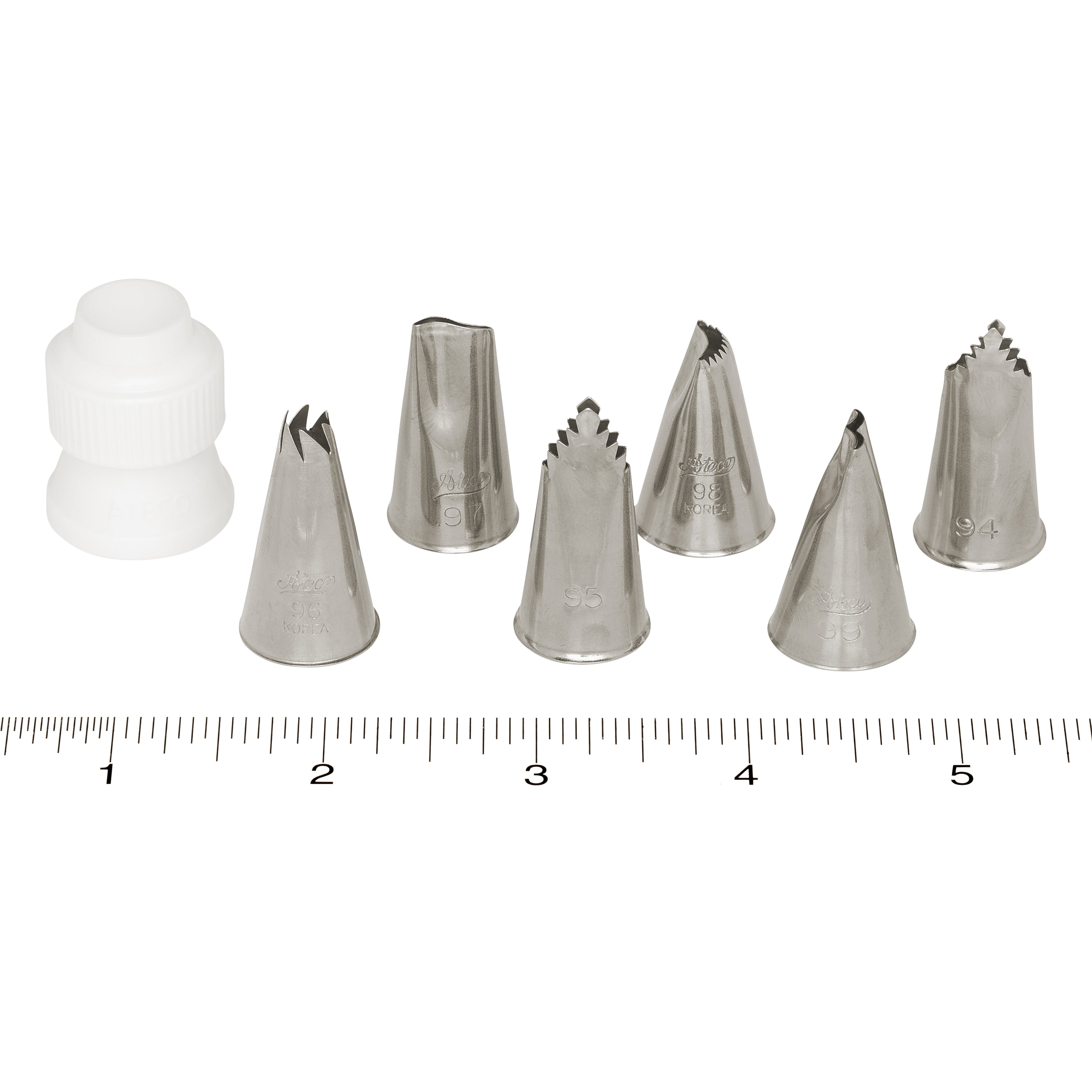 Ateco Shell Pastry Tube #98 - Papagino Foods Inc.