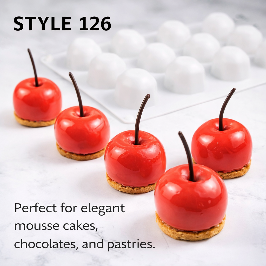 Cherry Mold (12 Cavities) - Papagino Foods Inc. 