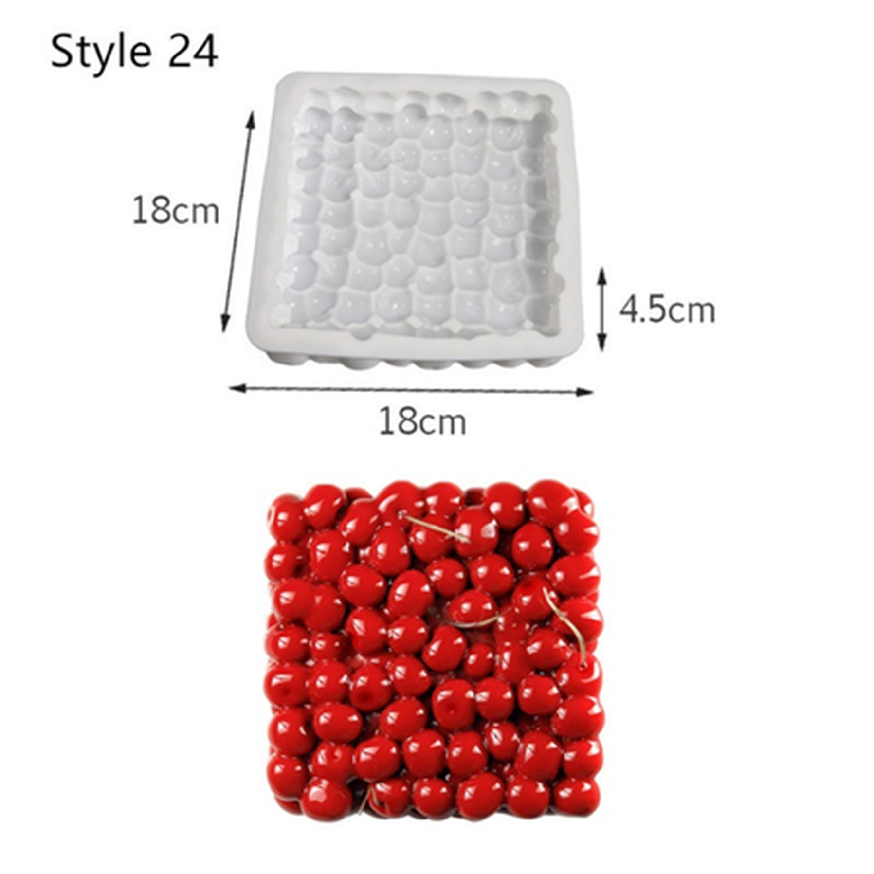 Cherry Mold (Double Layer) - Papagino Foods Inc. 