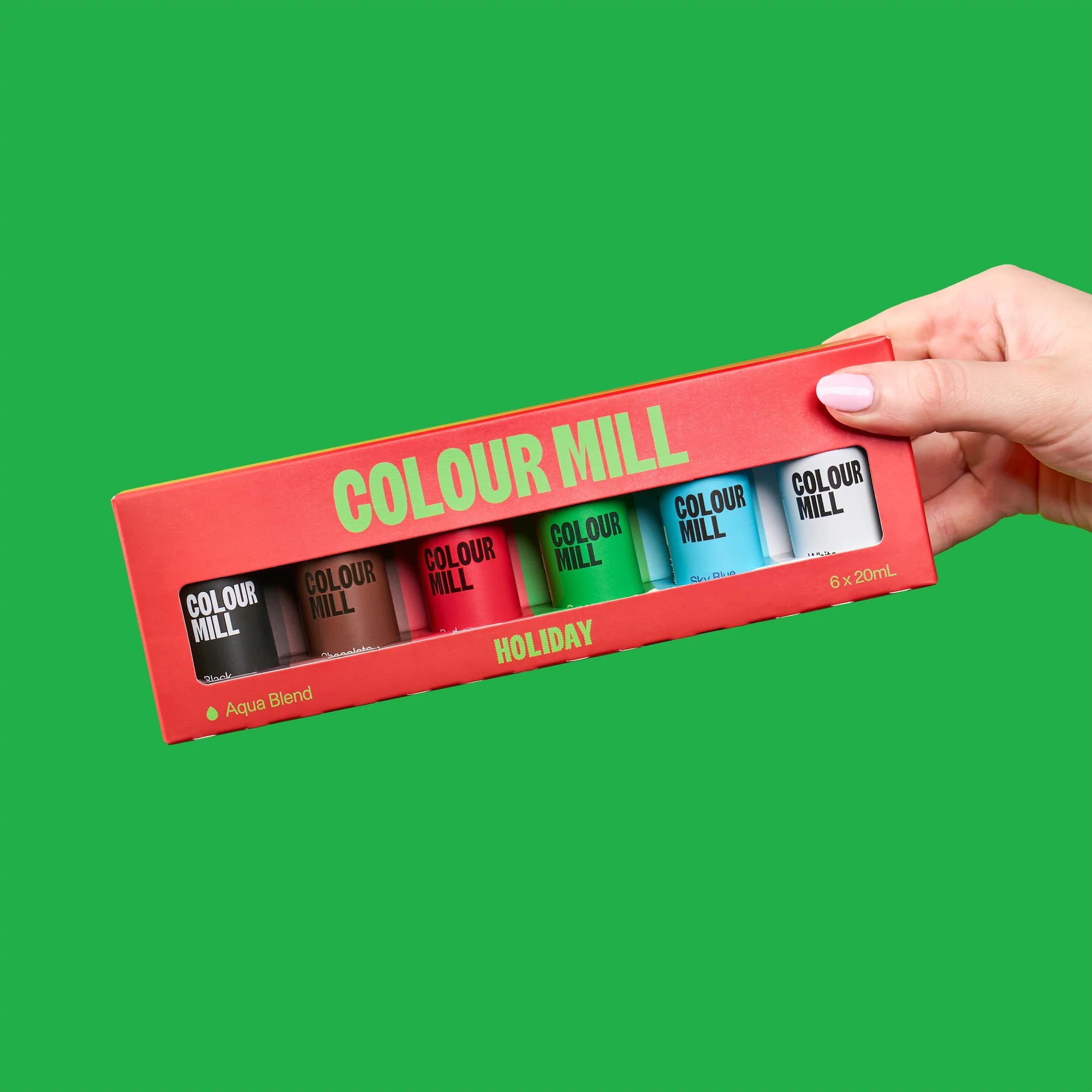 Colour Mill Aqua Blend Colouring 20ml Holiday Pack - Papagino Foods Inc. 