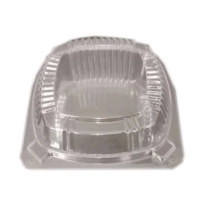 HQ 1105 Clamshell Containers  - Size 5.12" x 5.12" x 2.36" – 400 pcs - Papagino Foods Inc. 