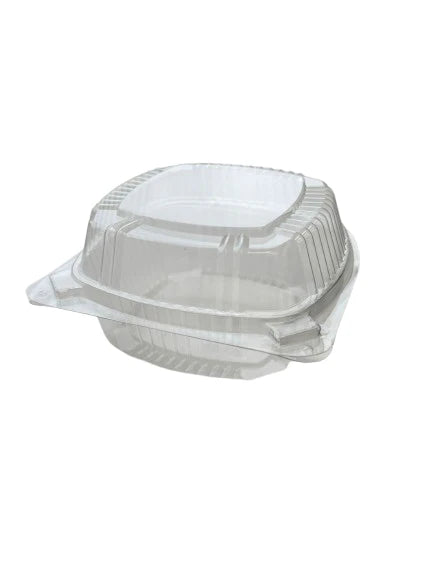 HQ 1106 Clamshell Containers –  Size 5.51"x5.51"x2.95" - 400 pcs - Papagino Foods Inc. 