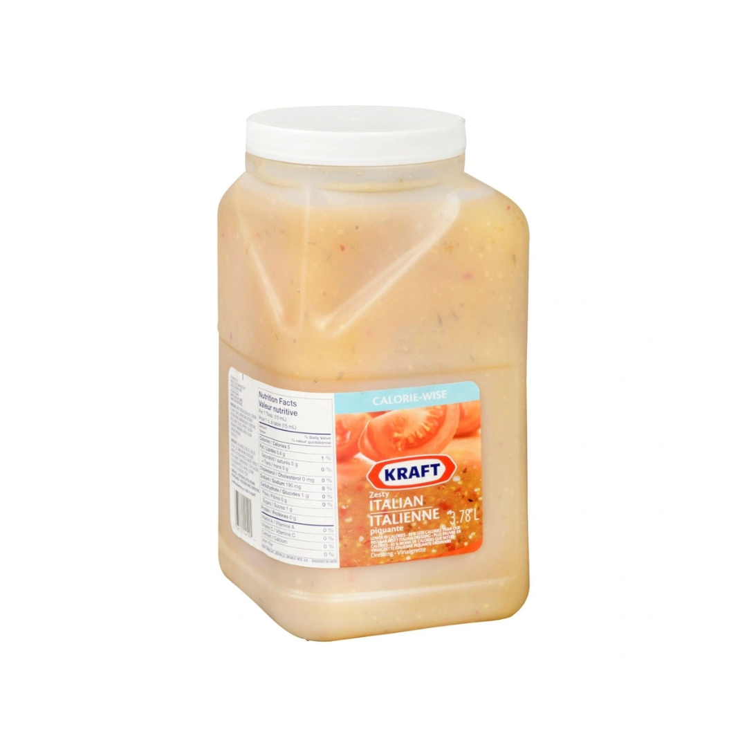 Kraft - Zesty Italian Dressing 3.78 L - Papagino Foods Inc. 