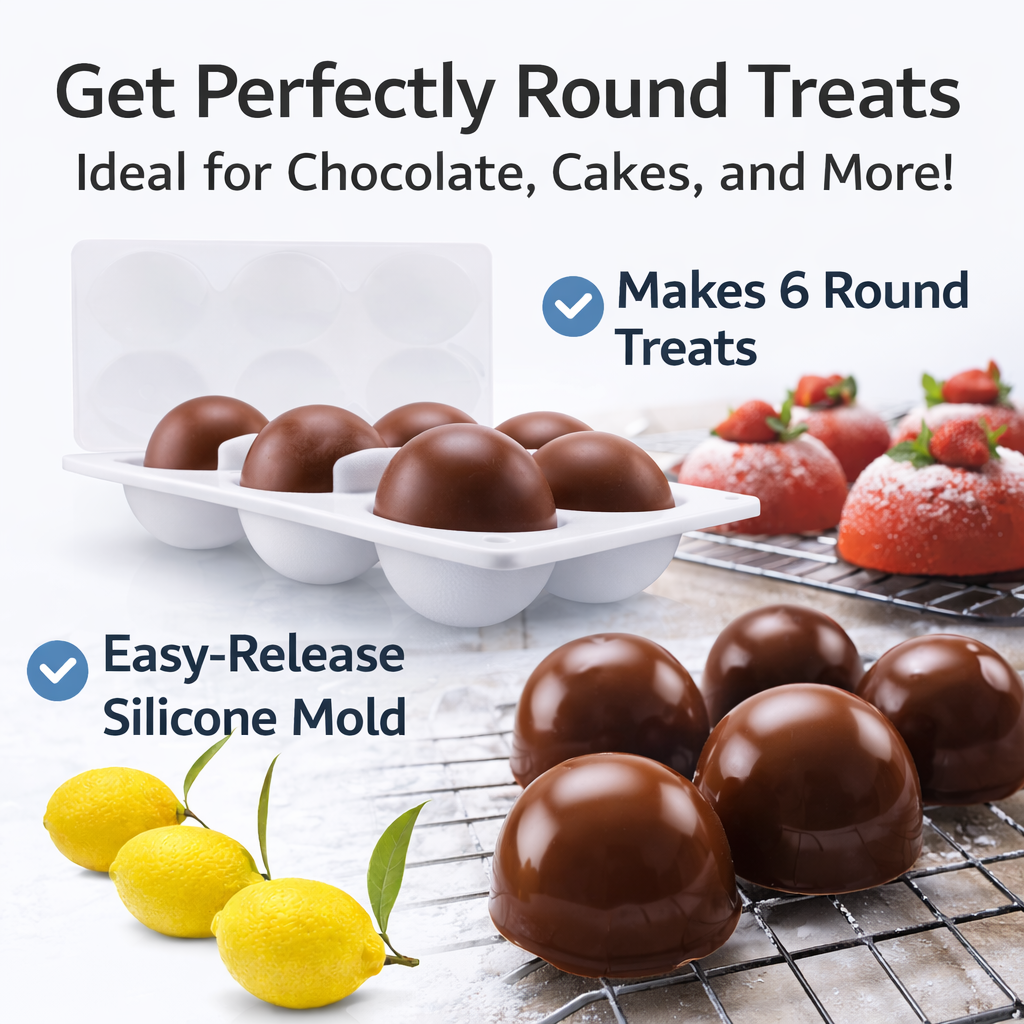 Lemon Mold (6 Cavities) - Papagino Foods Inc. 