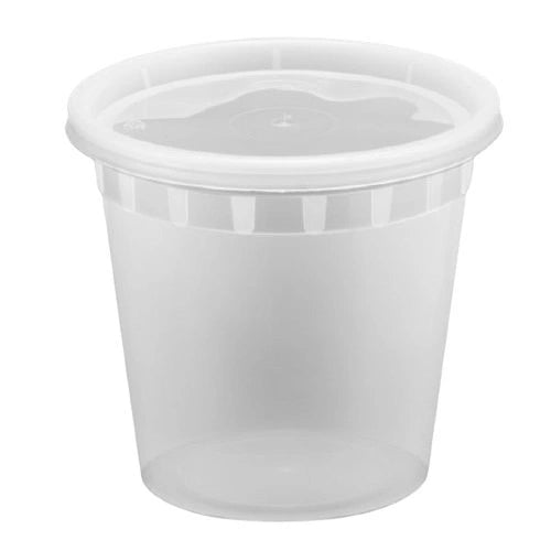 Chartland/PCM 24oz Heavy Deli Container (S-24), 240 Sets - Papagino Foods Inc. 