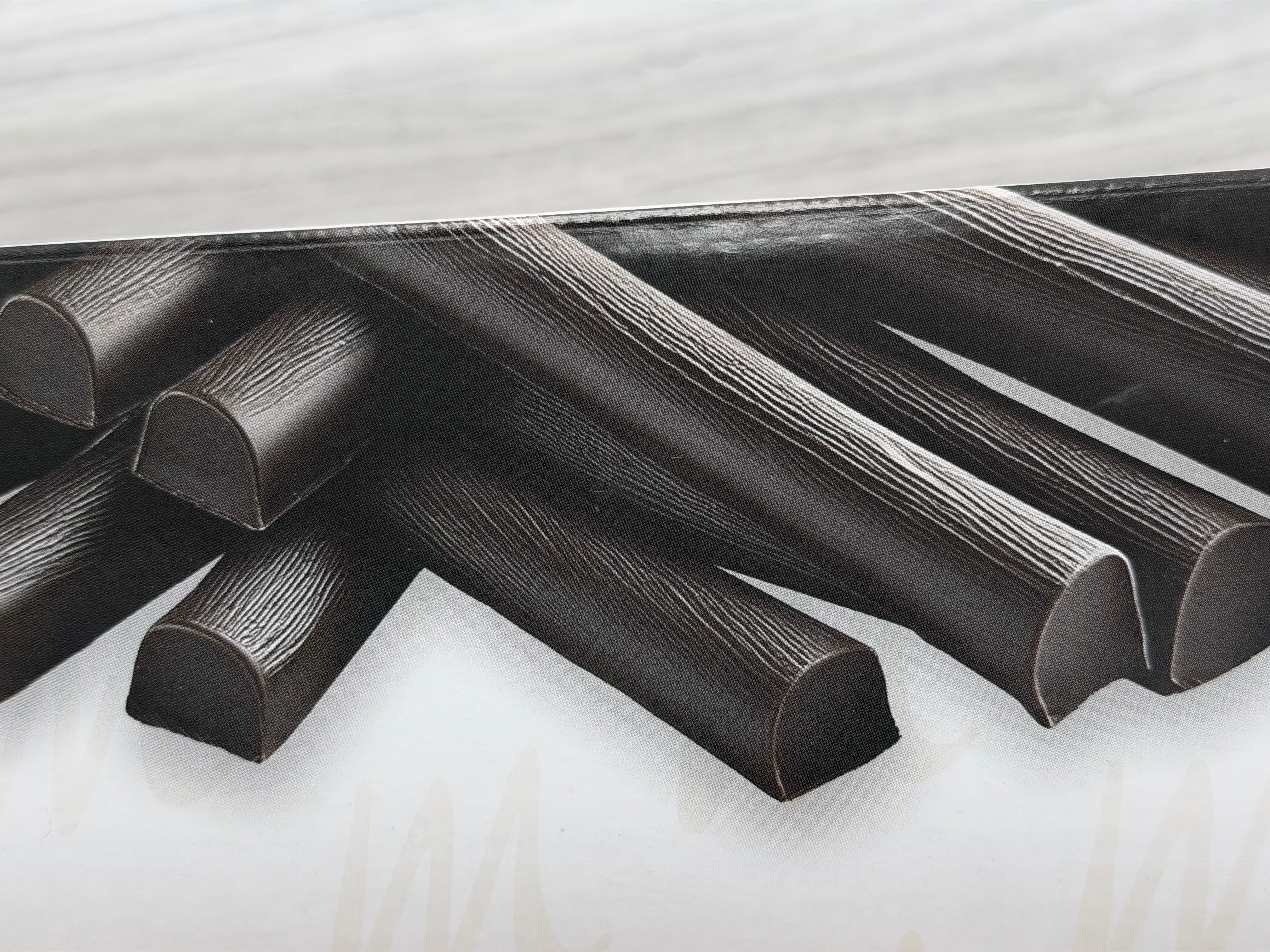 Master Martini Gourmand Dark Batons 46% chocolate, 1 kg by Papagino Foods Inc., showing glossy dark chocolate batons.