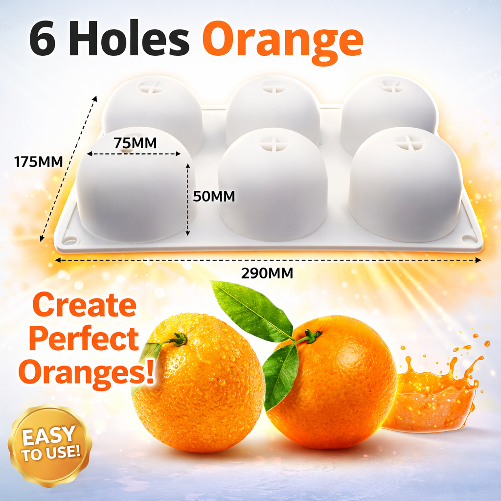 Orange Mold (6 Cavities) - Papagino Foods Inc. 