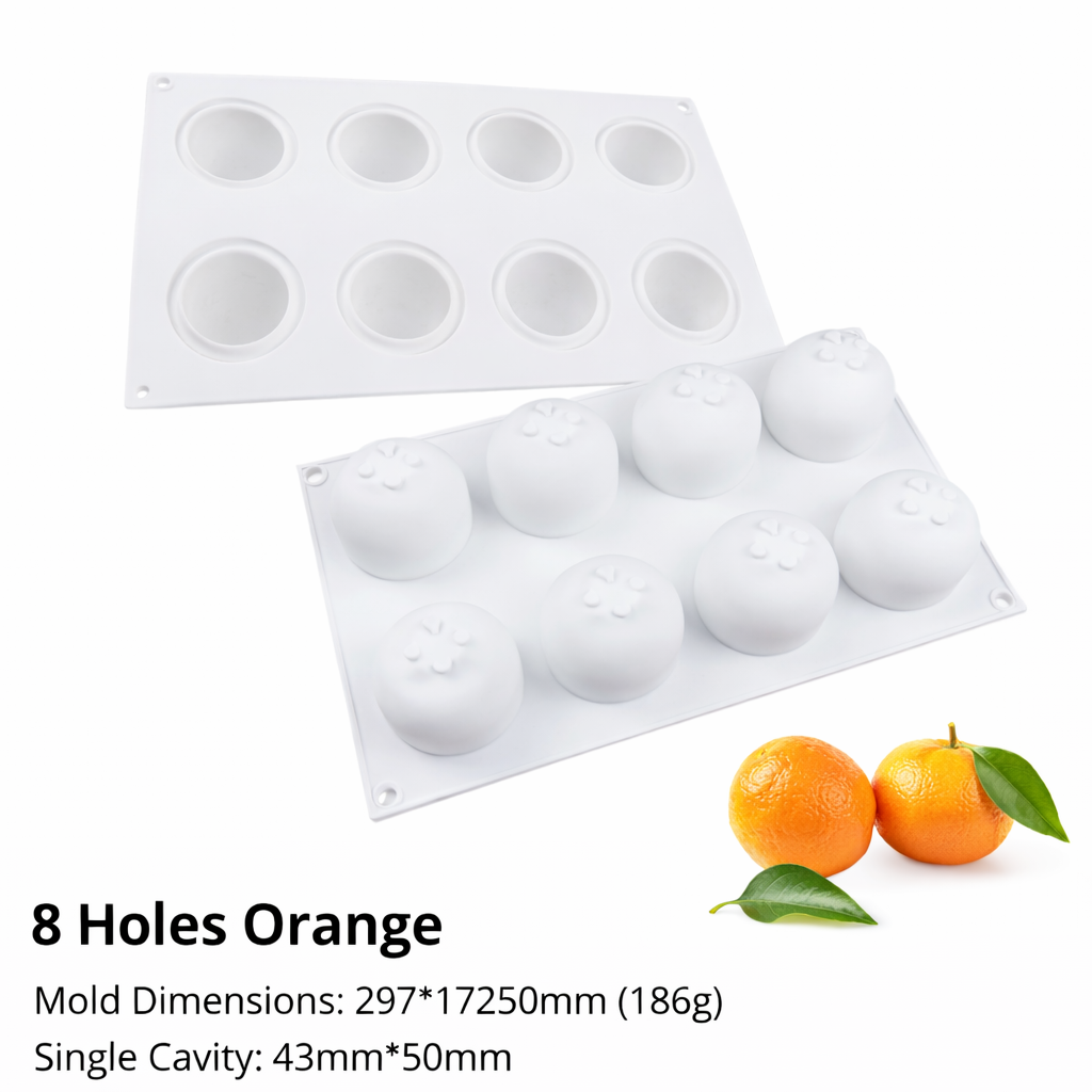 Orange Mold (8 Cavities) - Papagino Foods Inc. 