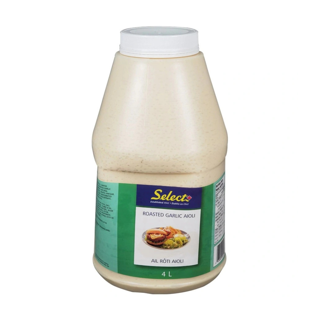 Select - Roasted Garlic Aioli Dressing 4 L - Papagino Foods Inc. 